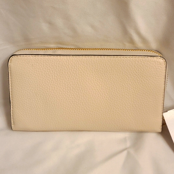 COACH Long Zip Around Wallet with Embossed Horse & Carriage - Picture 3 of 4